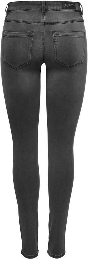 ONLY high waist skinny jeans ONLROYAL dark grey denim regular - Foto 4