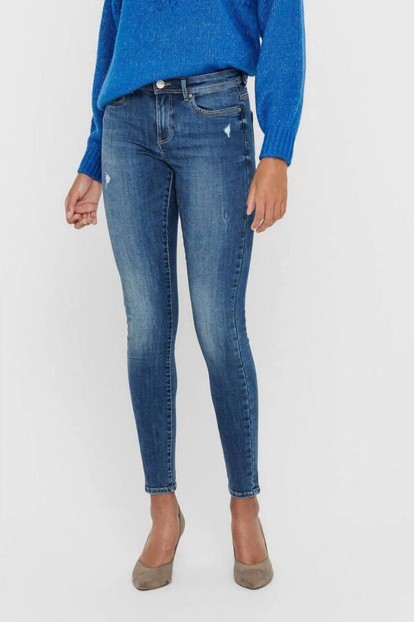 Only Skinny fit jeans ONLWAUW – Skinny-jeans met destroyed-effect en stretch - Foto 2