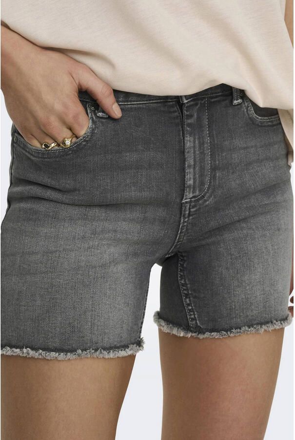 ONLY skinny denim short ONLBLUSH grey denim