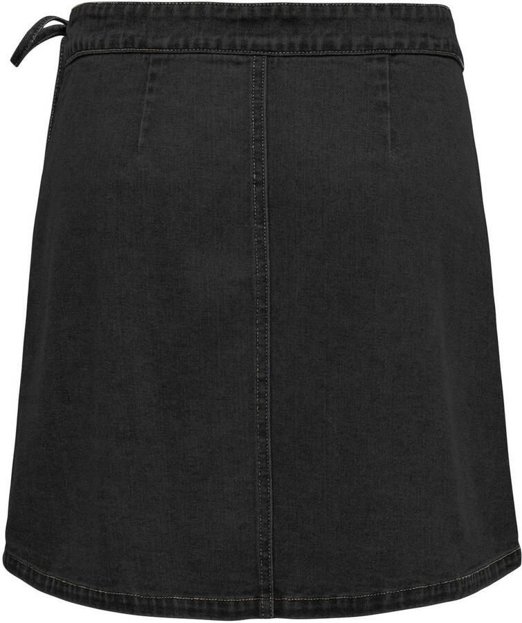 ONLY skirt ONLVILLA black denim - Foto 2