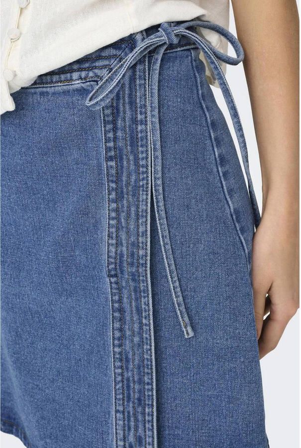 ONLY skirt ONLVILLA light blue denim