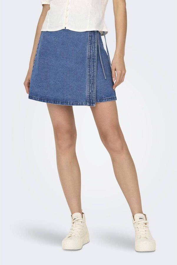 ONLY skirt ONLVILLA light blue denim - Foto 2
