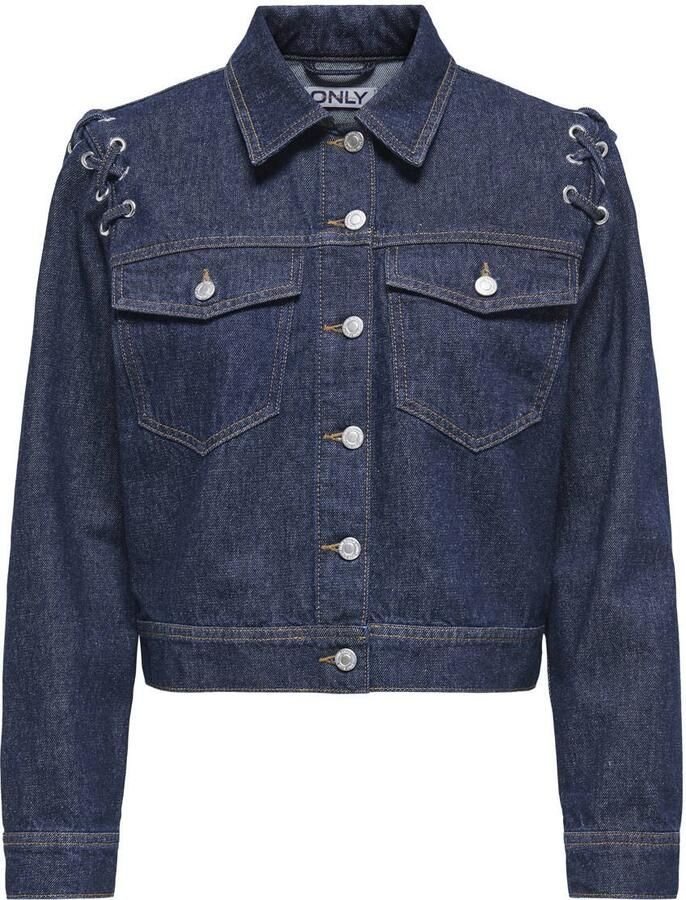ONLY spijkerjas dark blue denim