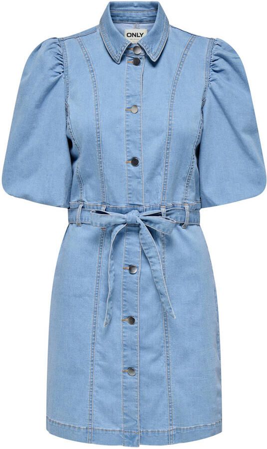 ONLY spijkerjurk light blue denim