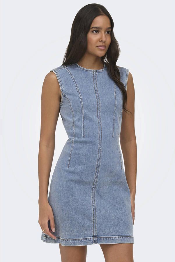 ONLY spijkerjurk medium blue denim