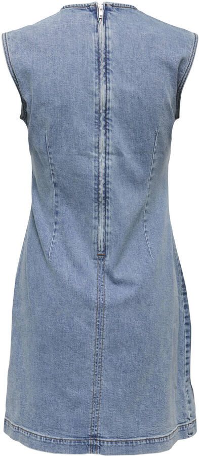 ONLY spijkerjurk medium blue denim - Foto 3