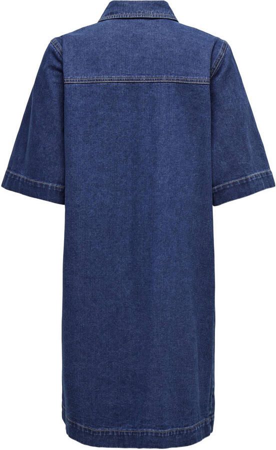 Only Jeans jurk ONLBELLE S S BUTTON DRESS DNM GUA NOOS - Foto 3