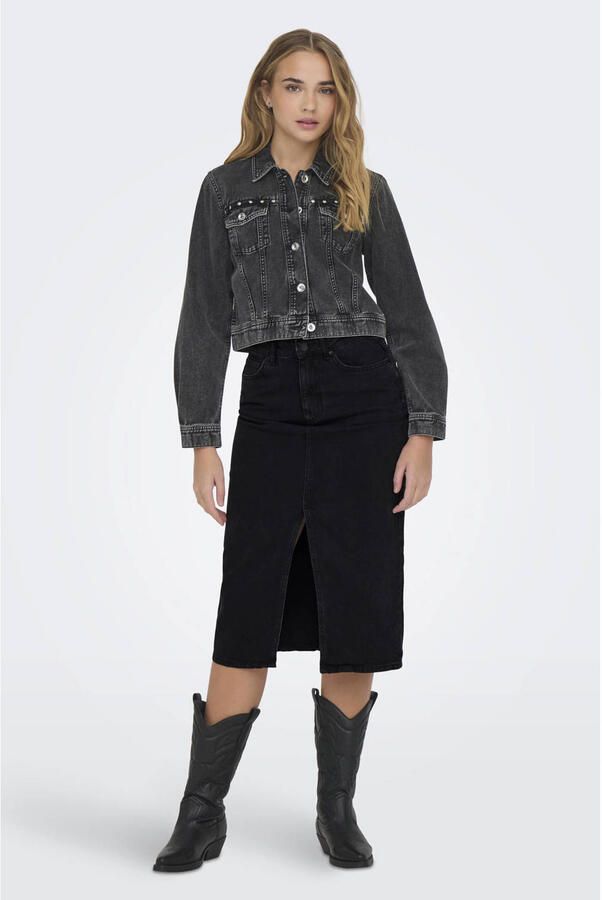 Only Jeans rok ONLBIANCA MIDI SKIRT DNM REA NOOS