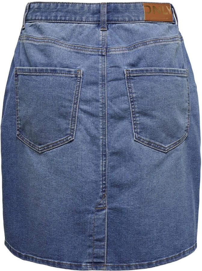 Only Nauwsluitende jeansrok van katoenmix model 'WONDER' - Foto 3