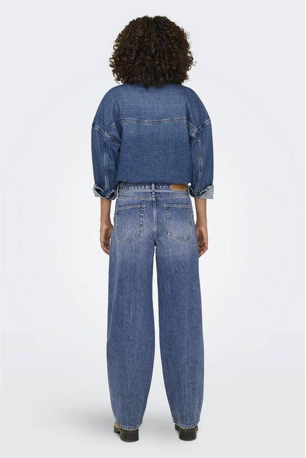 ONLY straight leg jeans ONLGIANNA medium blue denim - Foto 2