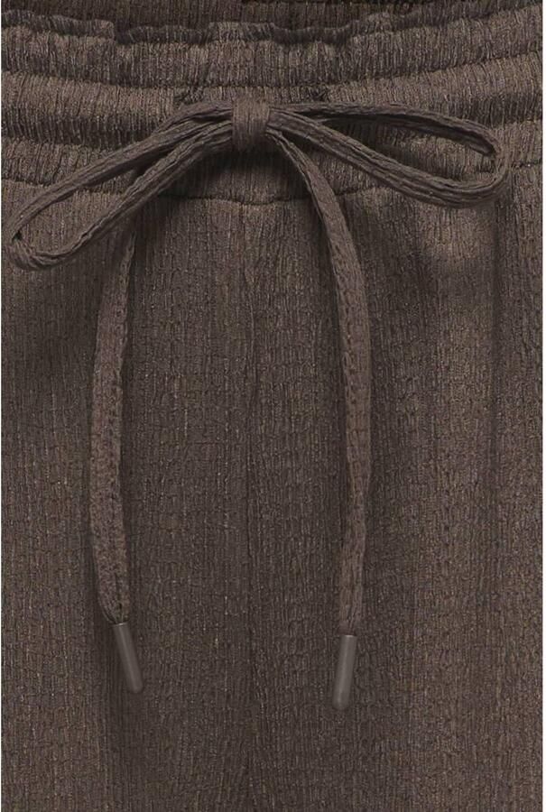 ONLY straight regular waist casual broek bruin - Foto 2