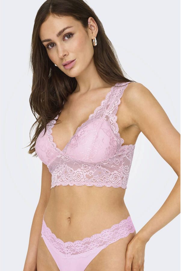 ONLY string ONLCHLOE (set van 3) roze - Foto 2