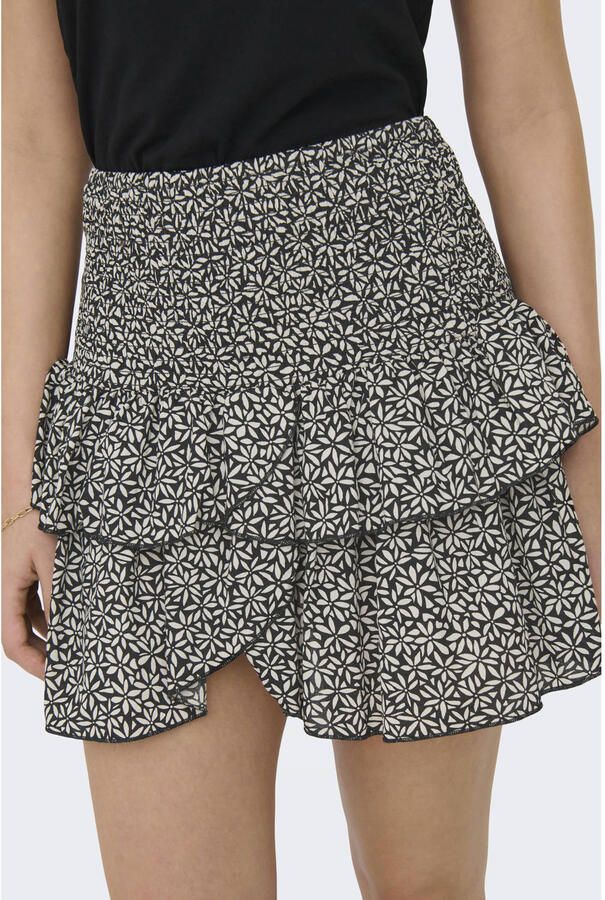 Only Minirok met gesmokte band model 'NADJA' - Foto 2