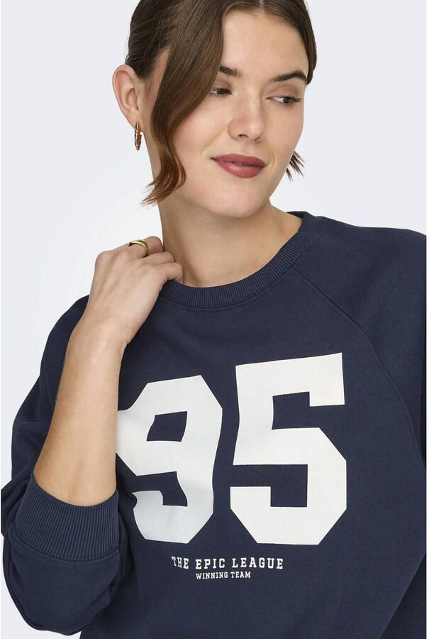 ONLY sweater blauw - Foto 3