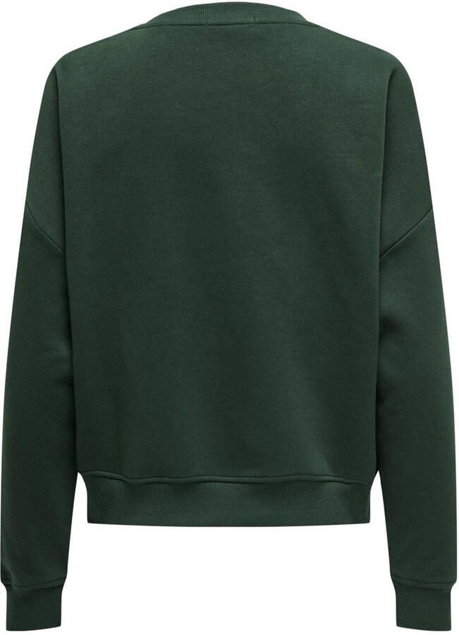 Only Loose fit sweatshirt van katoenmix model 'SWEAT' - Foto 3