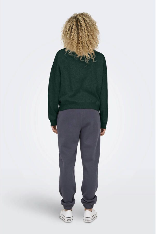Only Loose fit sweatshirt van katoenmix model 'SWEAT' - Foto 2