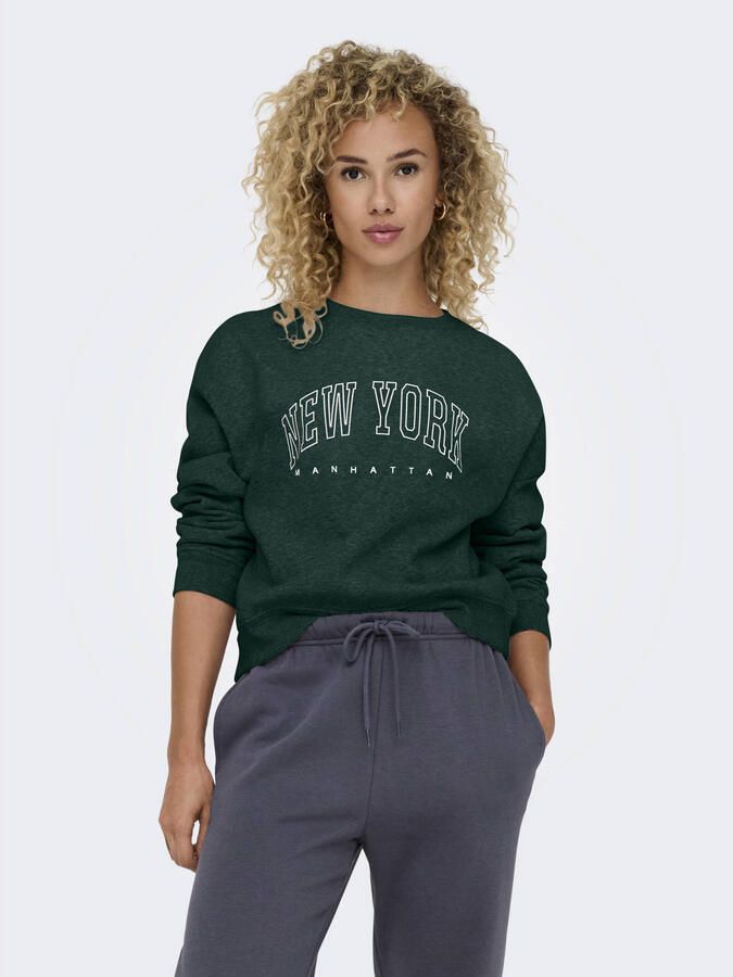 Only Loose fit sweatshirt van katoenmix model 'SWEAT'