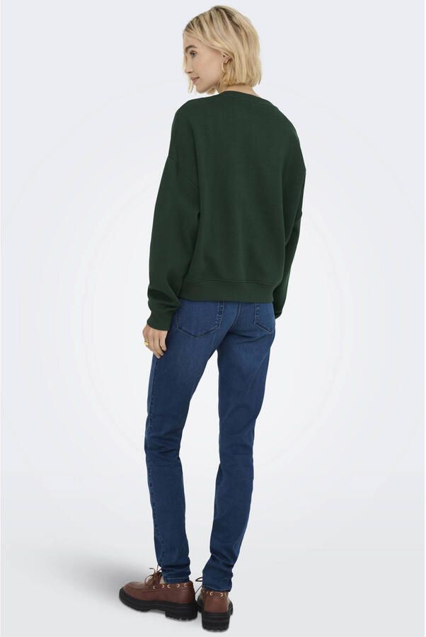 Only Loose fit sweatshirt van katoenmix model 'SWEAT'