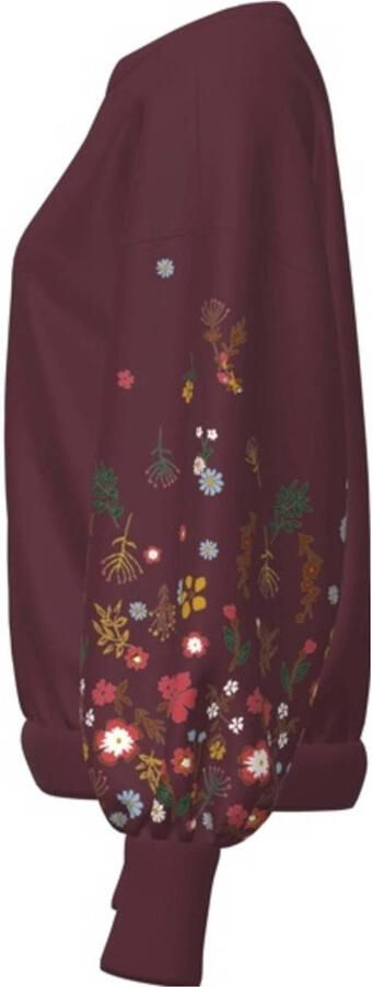 Only Sweatshirt ONLBROOKE L S O-NECK FLOWER SWT