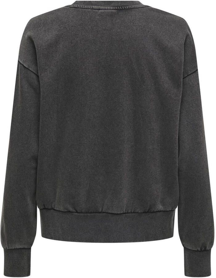 Only Comfort fit sweatshirt van katoenmix model 'LUCINDA' - Foto 3