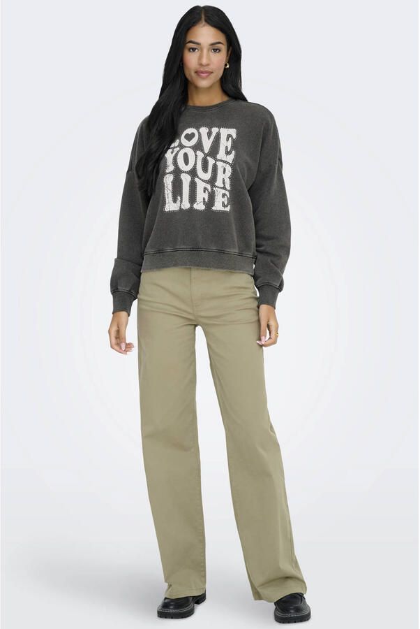 ONLY sweater grijs - Foto 2