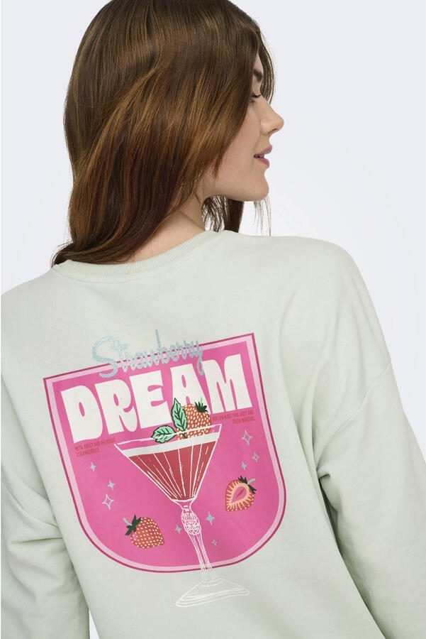 ONLY sweater lichtgroen - Foto 3