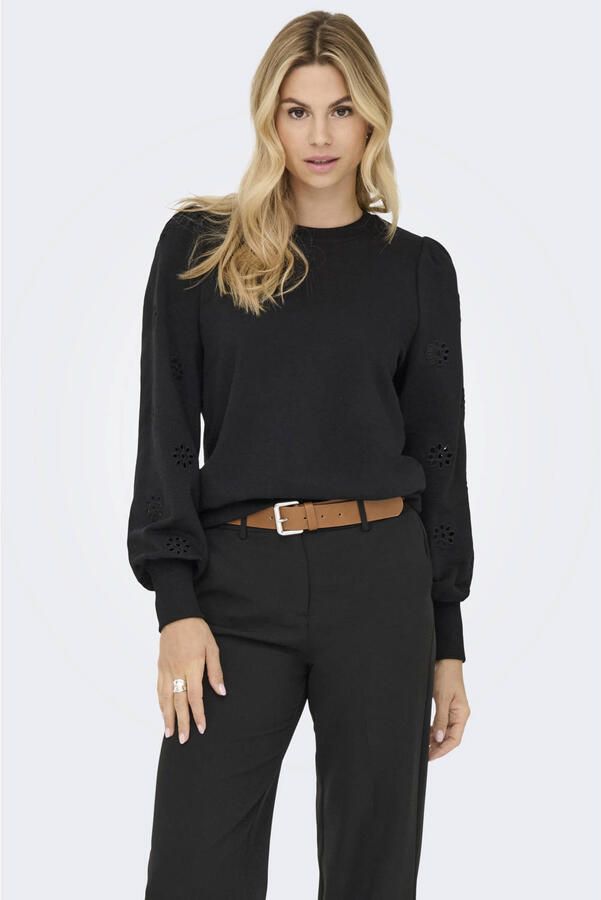 Only Sweatshirt ONLFEMME L S PUFF EMBROIDERY UB SWT