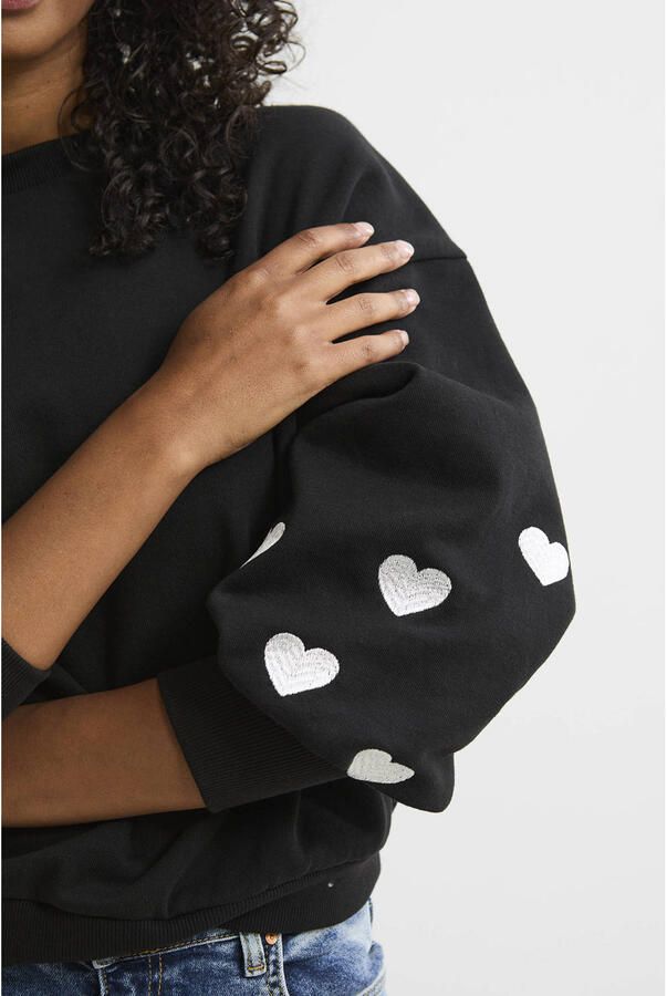 Only Regular fit sweatshirt van katoenmix model 'MACY'