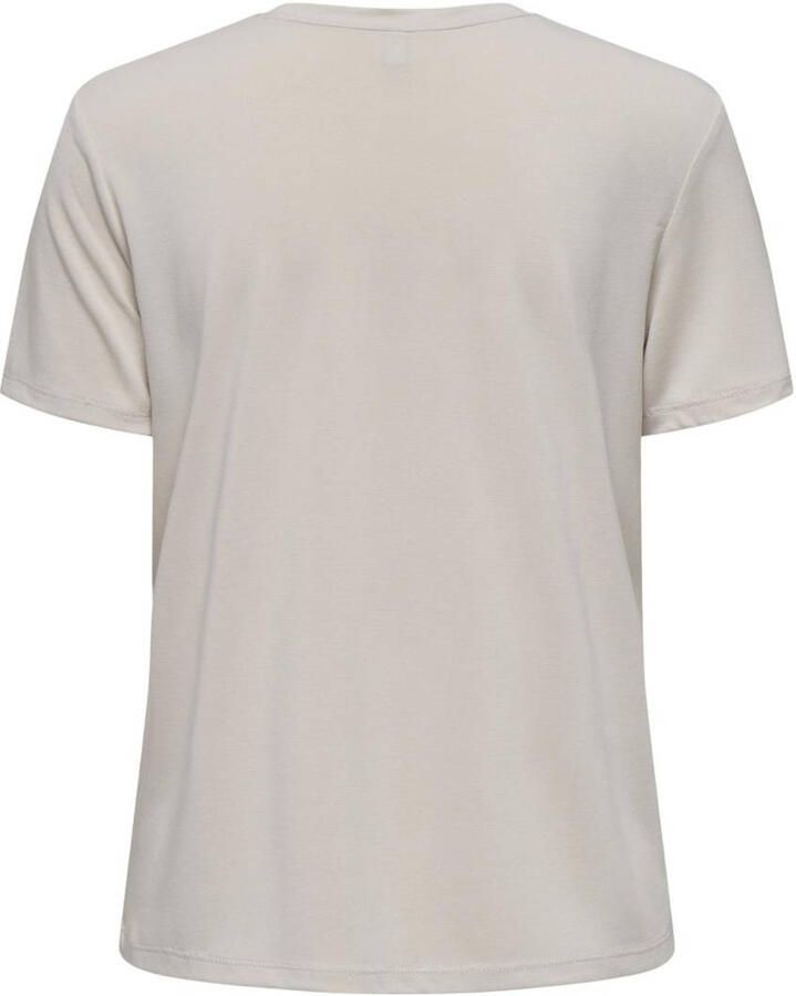 Only Shirt met korte mouwen ONLFREE LIFE REG S S LEAF TOP BOX JRS