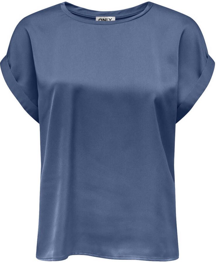 ONLY T-shirt blauw - Foto 2