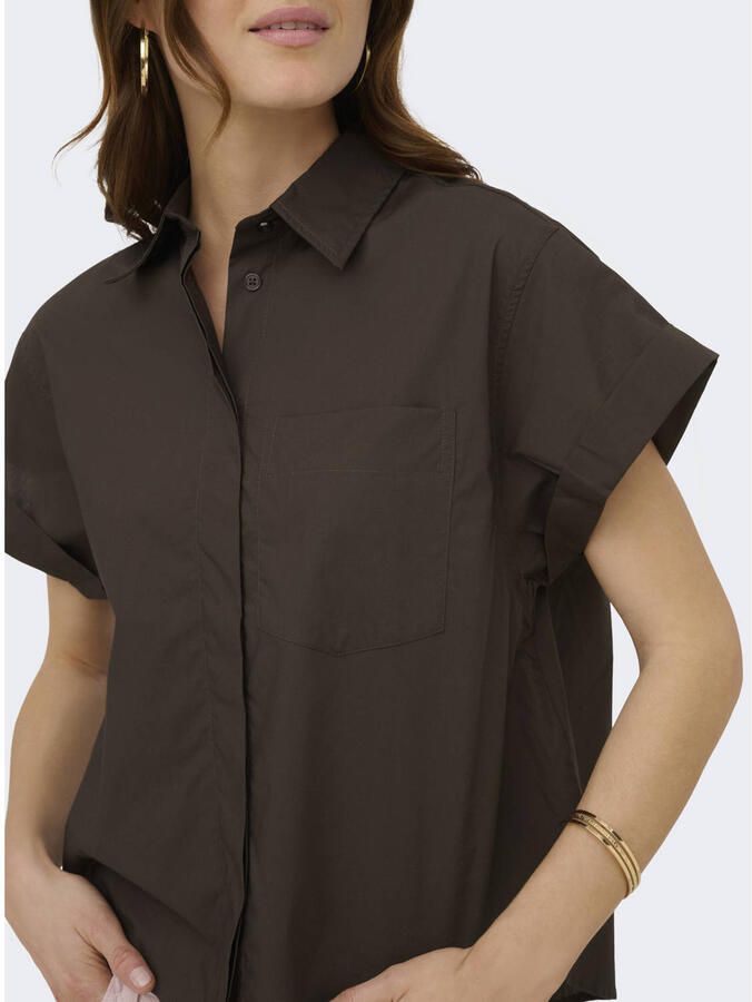 ONLY T-shirt bruin