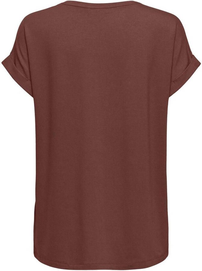 Only T-shirt ONLMOSTER – Shirt met korte mouwen en omslag en klassieke look