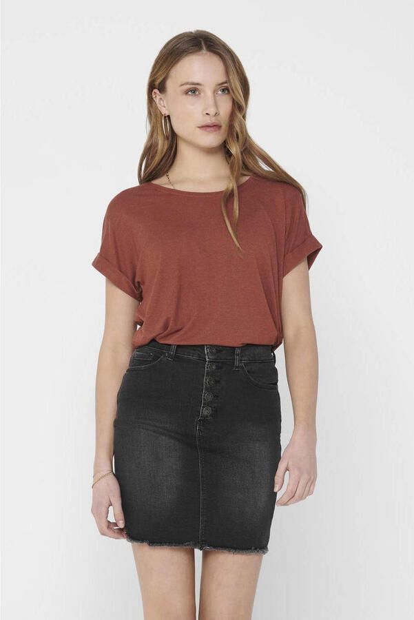 Only T-shirt ONLMOSTER – Shirt met korte mouwen en omslag en klassieke look - Foto 2