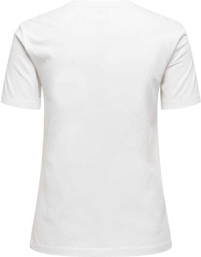 Only regular fit T-shirt van 100% biologisch katoen model 'POLLY' - Foto 2