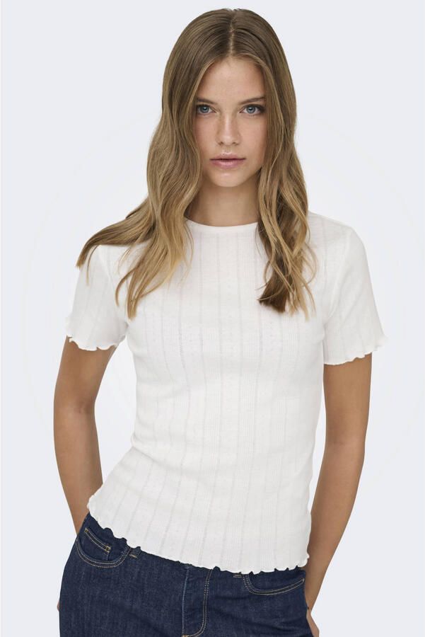 ONLY T-shirt ecru