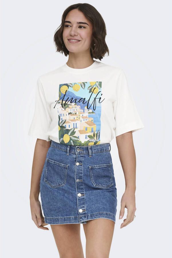 ONLY T-shirt ecru