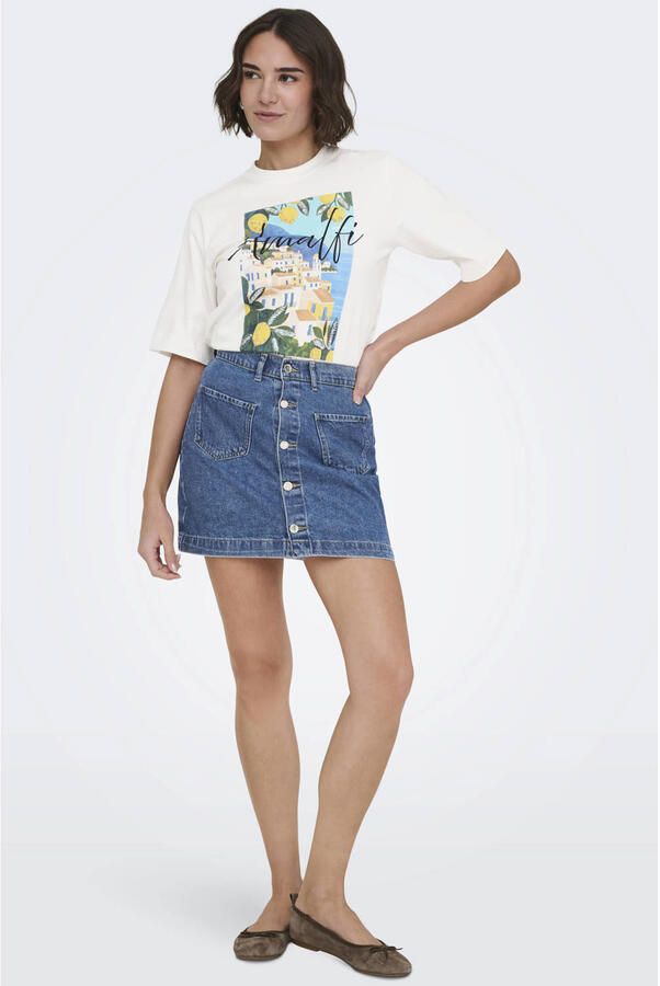 ONLY T-shirt ecru - Foto 3