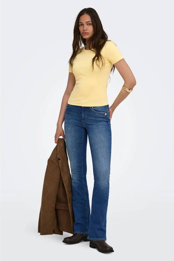 ONLY T-shirt geel - Foto 2