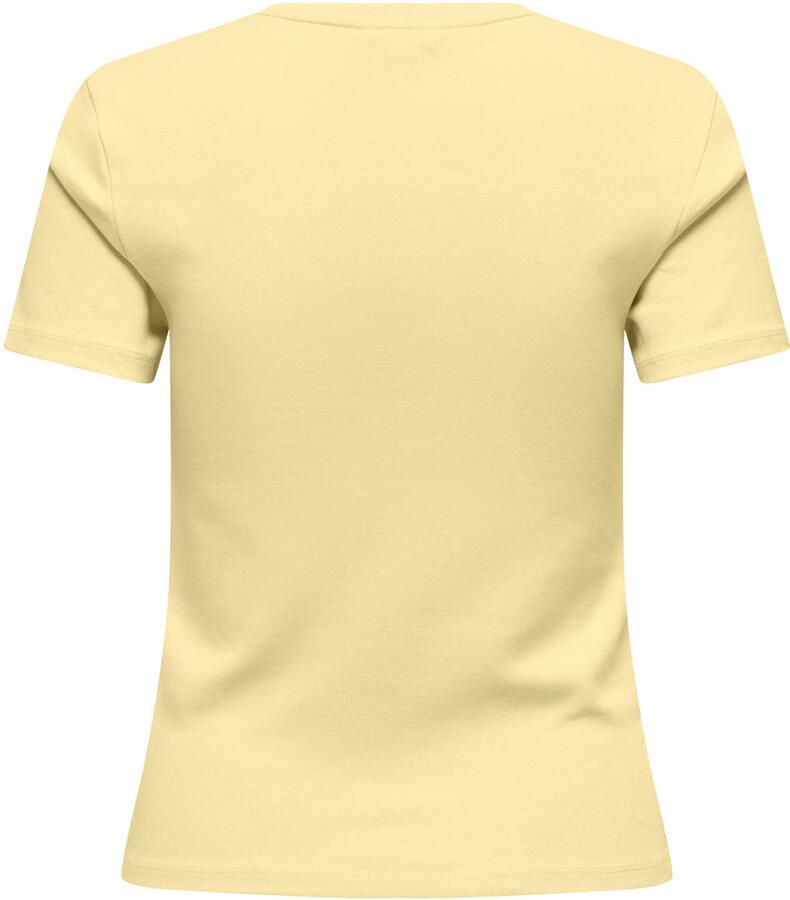 ONLY T-shirt geel - Foto 2