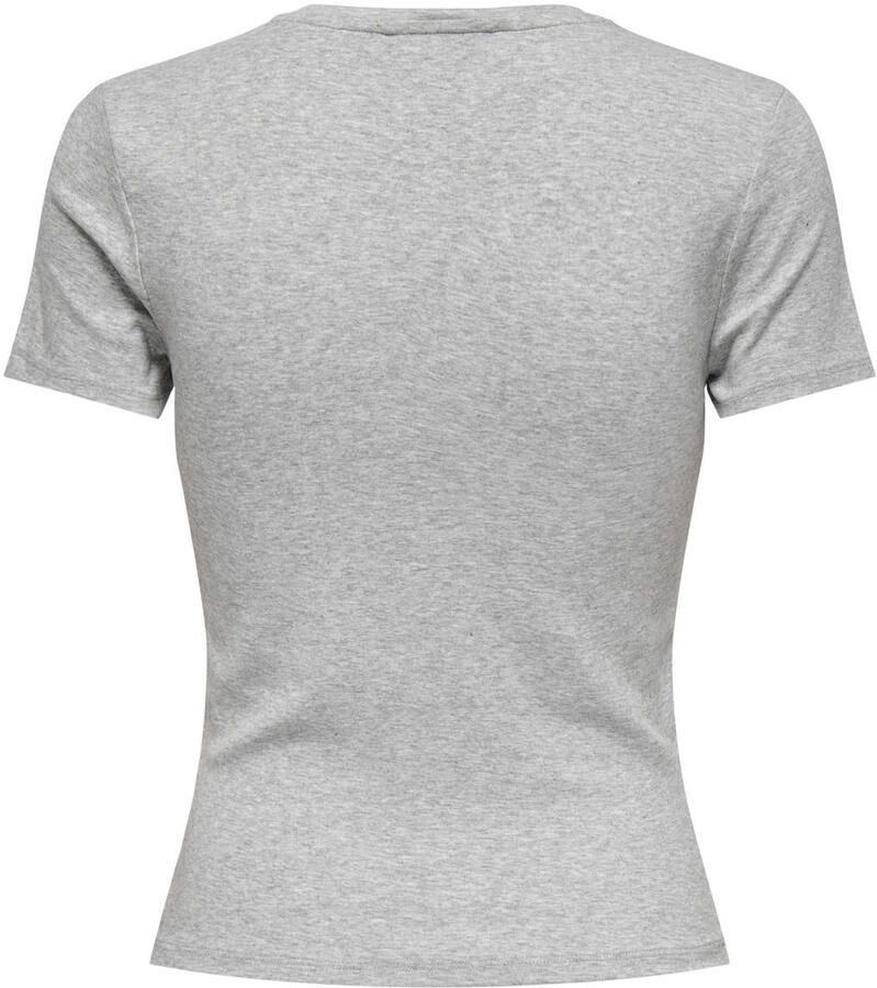 ONLY T-shirt grijs - Foto 2