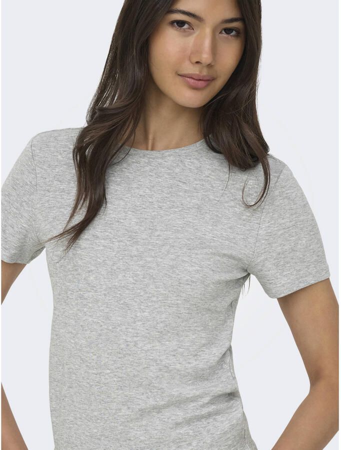 ONLY T-shirt grijs