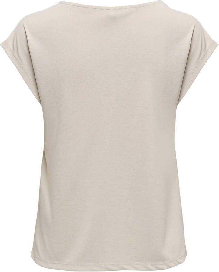 Only Shirt met V-hals ONLFREE S S MOD.V-NECK TOP JRS NOOS