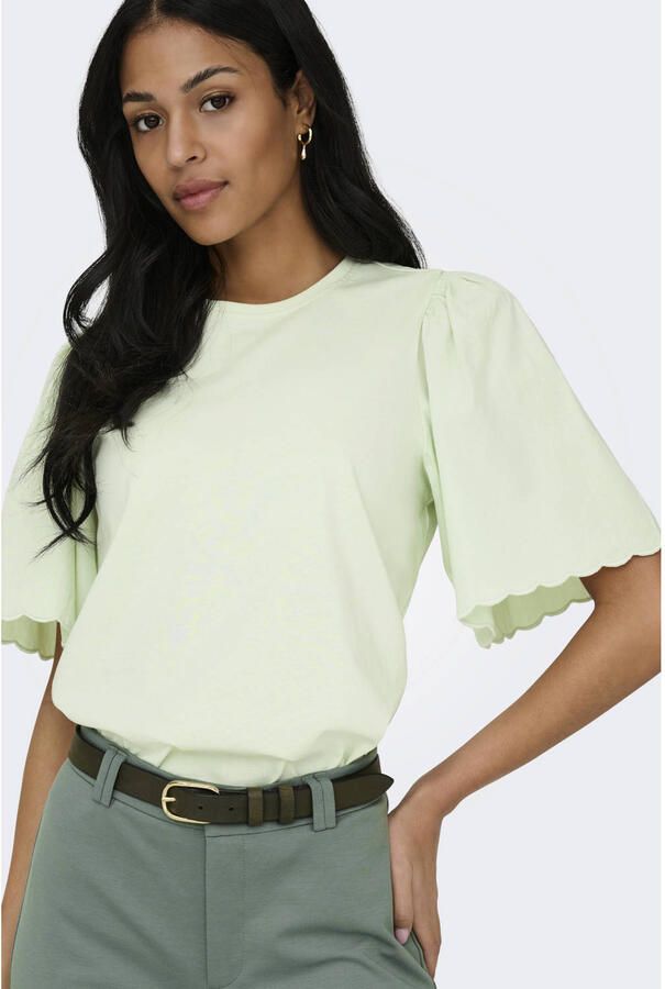 Only Blouse Top Veronika Life Green Lily