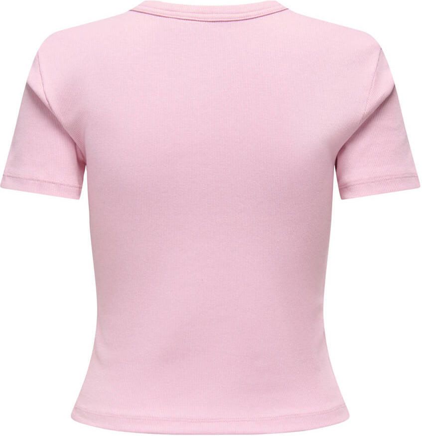 ONLY T-shirt lichtroze - Foto 2