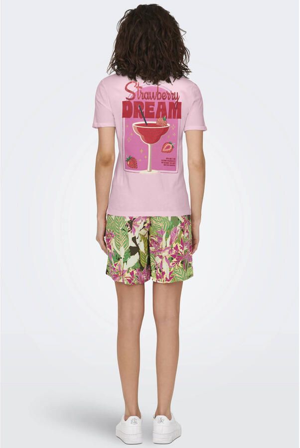 ONLY T-shirt lichtroze - Foto 2