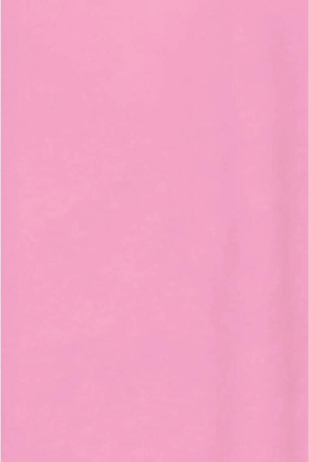 ONLY T-shirt met backprint roze - Foto 2