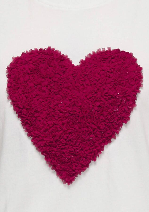 ONLY T-shirt met hartjes - Foto 3