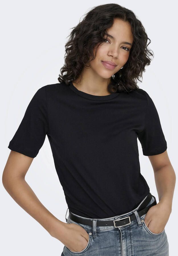 Only Shirt met korte mouwen ONL S S TEE JRS NOOS regular fit casual single jersey katoen ronde hals - Foto 2