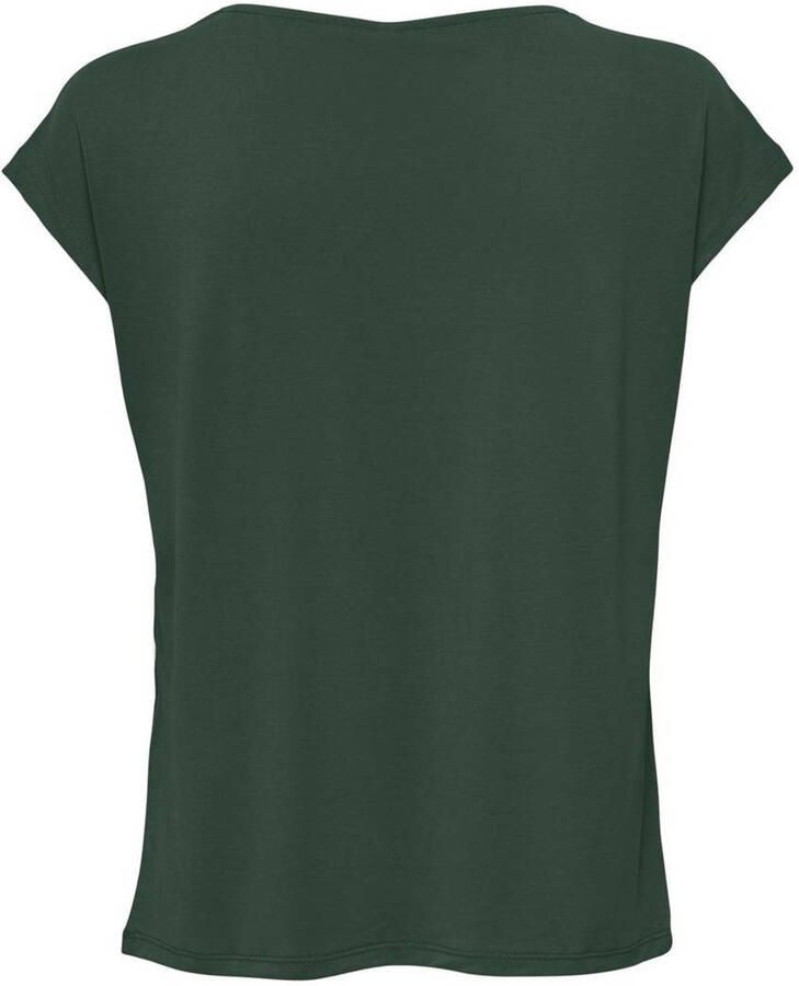 Only Shirt met V-hals ONLFREE S S MOD.V-NECK TOP JRS NOOS - Foto 3