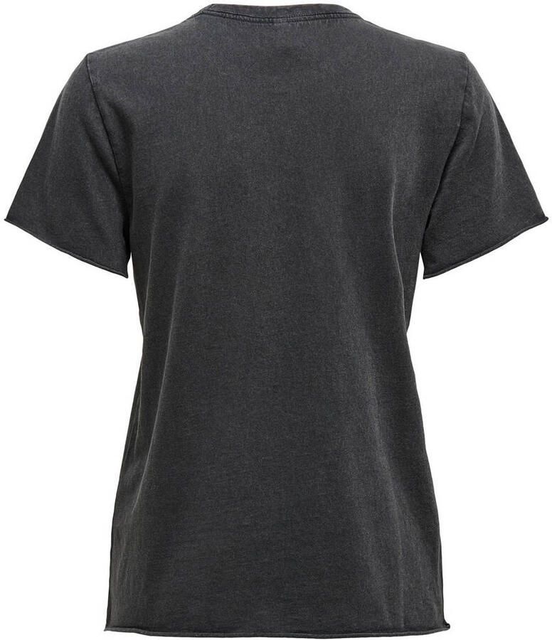 Only Shirt met ronde hals ONLLUCY REG S S TOP JRS NOOS